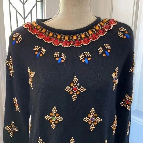 Vintage Work in Progress Xmas Sweater - Picture 1 of 10